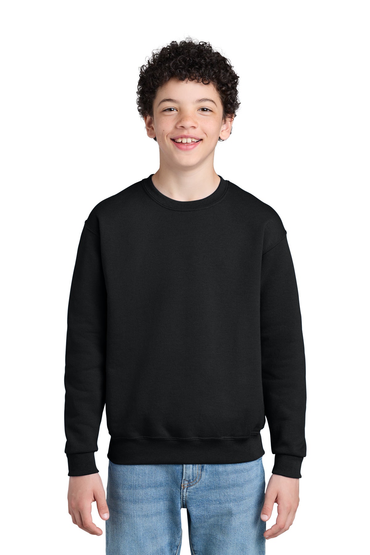 Jerzees® - Youth NuBlend® Crewneck Sweatshirt.  562B