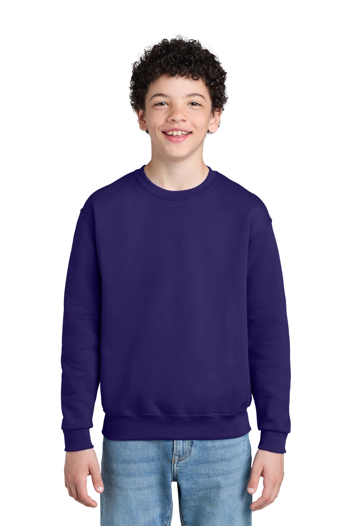 Jerzees® - Youth NuBlend® Crewneck Sweatshirt.  562B
