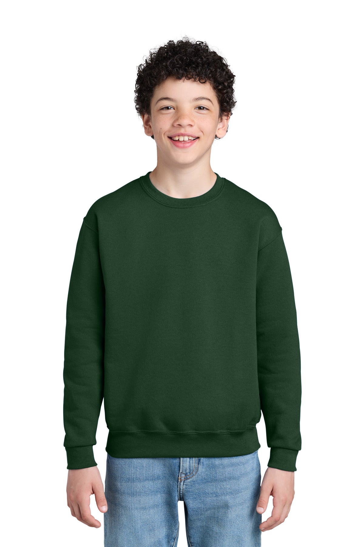 Jerzees® - Youth NuBlend® Crewneck Sweatshirt.  562B