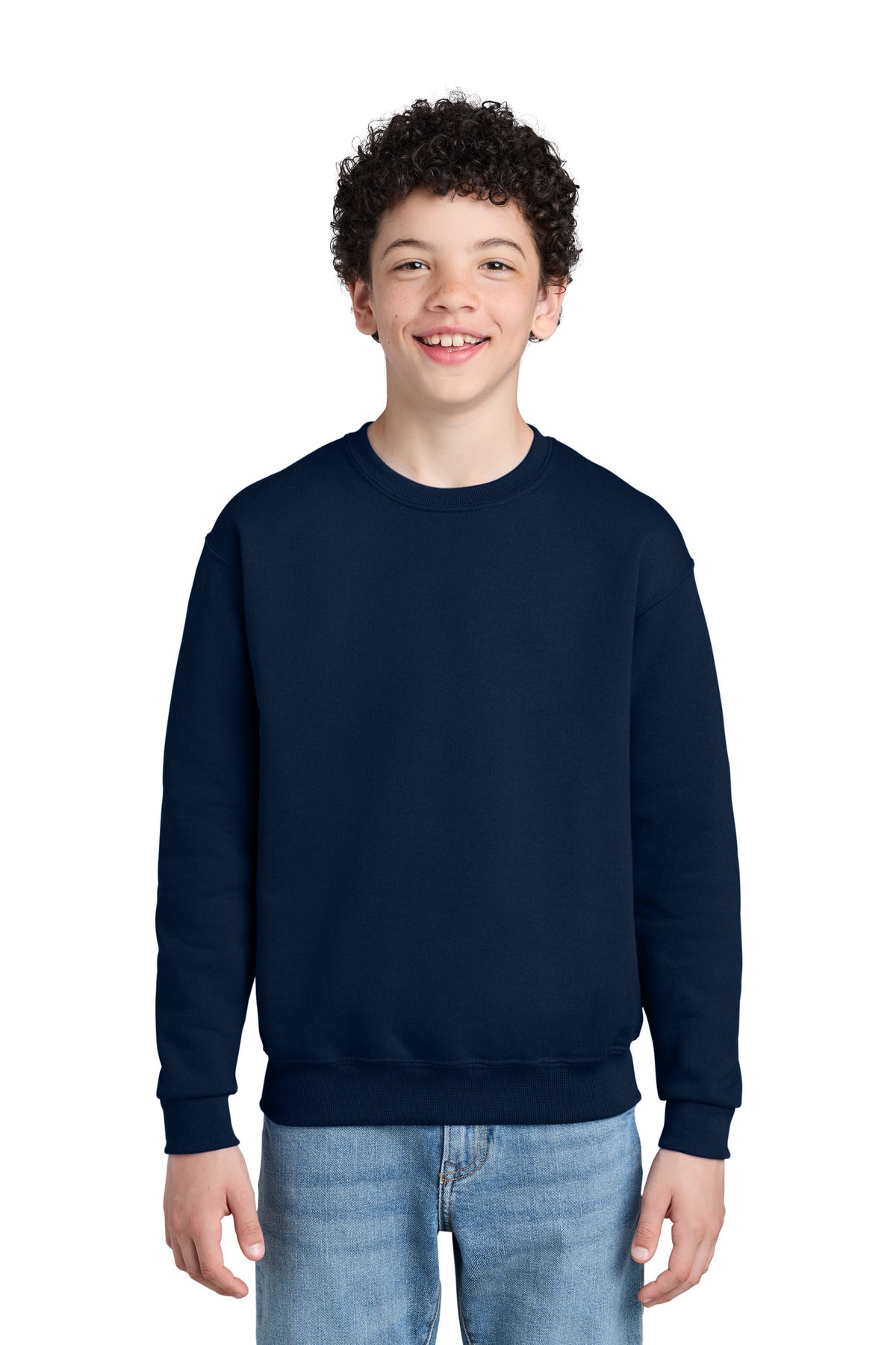 Jerzees® - Youth NuBlend® Crewneck Sweatshirt.  562B
