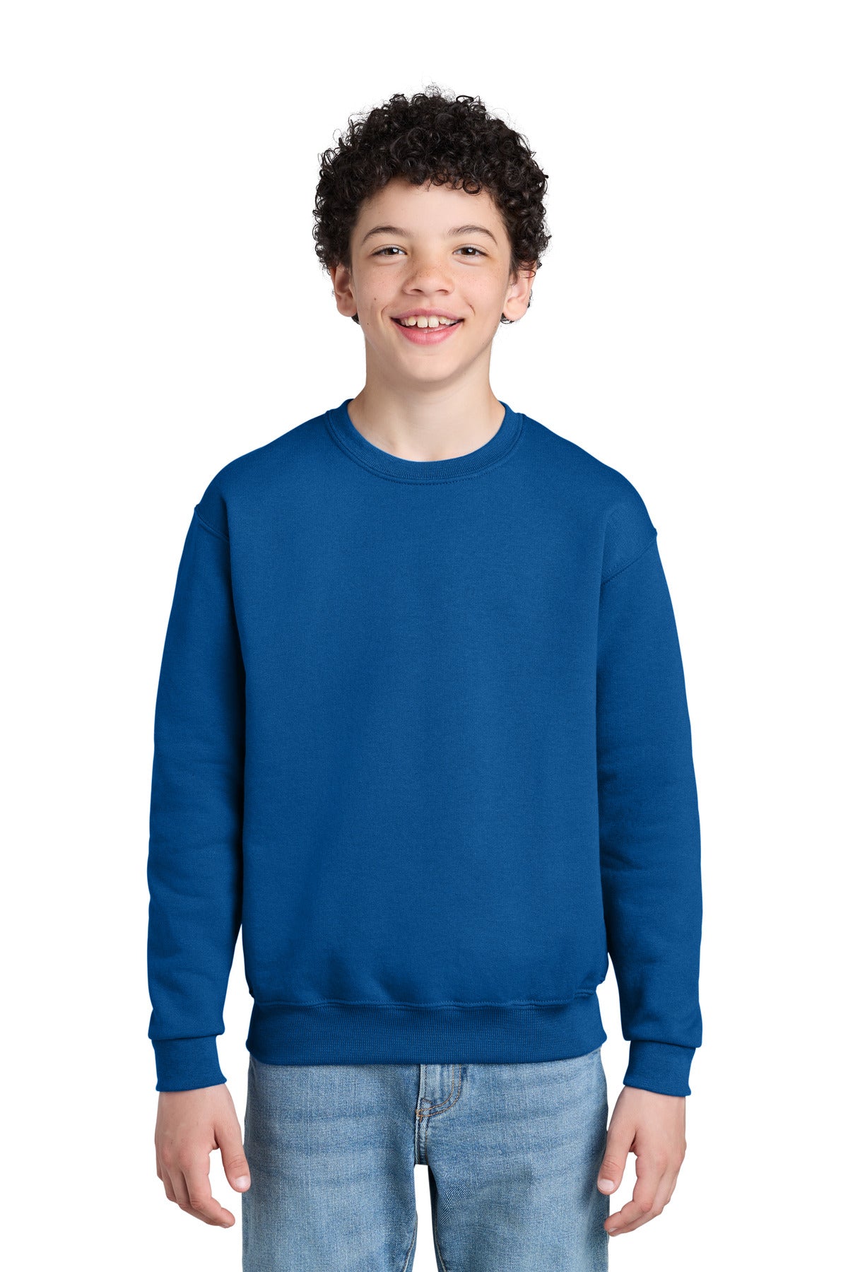 Jerzees® - Youth NuBlend® Crewneck Sweatshirt.  562B