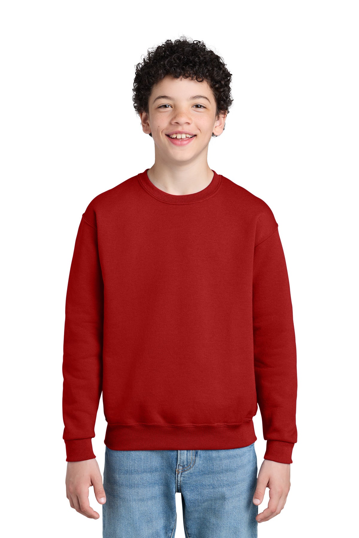 Jerzees® - Youth NuBlend® Crewneck Sweatshirt.  562B