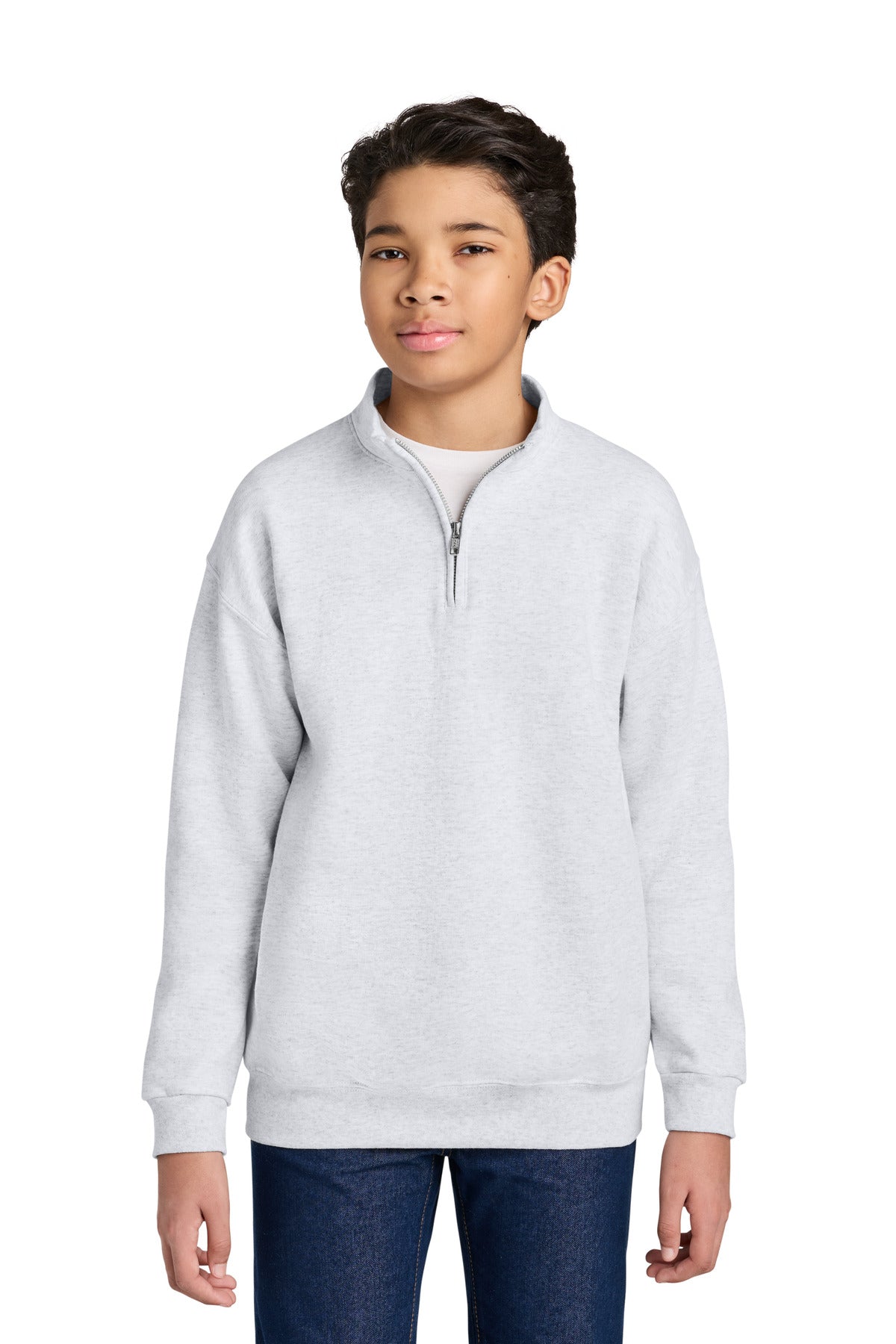 Jerzees® Youth NuBlend® 1/4-Zip Cadet Collar Sweatshirt 995Y