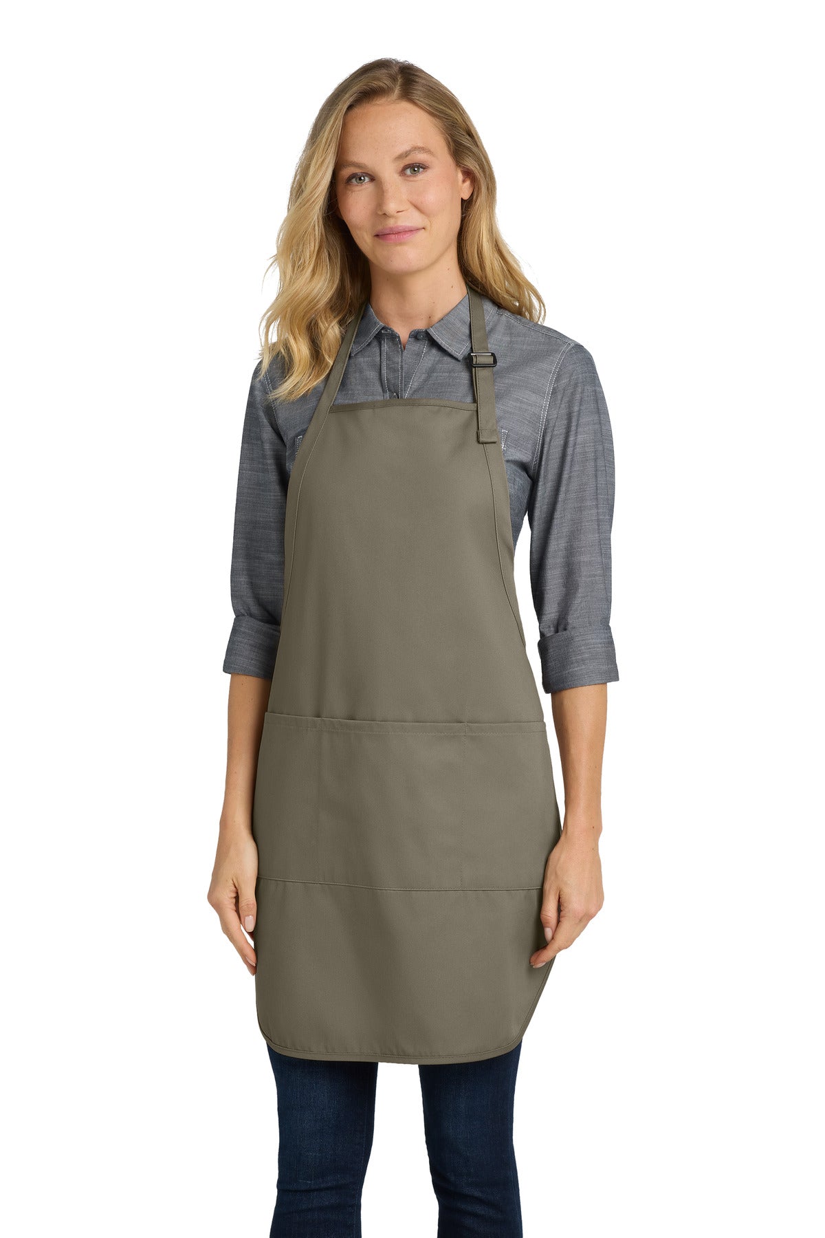 Port Authority® Easy Care Full-Length Apron with Stain Release. A703