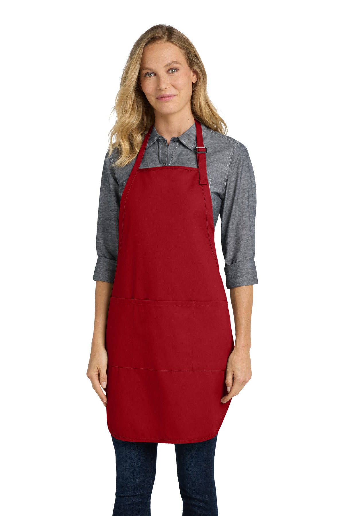 Port Authority® Easy Care Full-Length Apron with Stain Release. A703