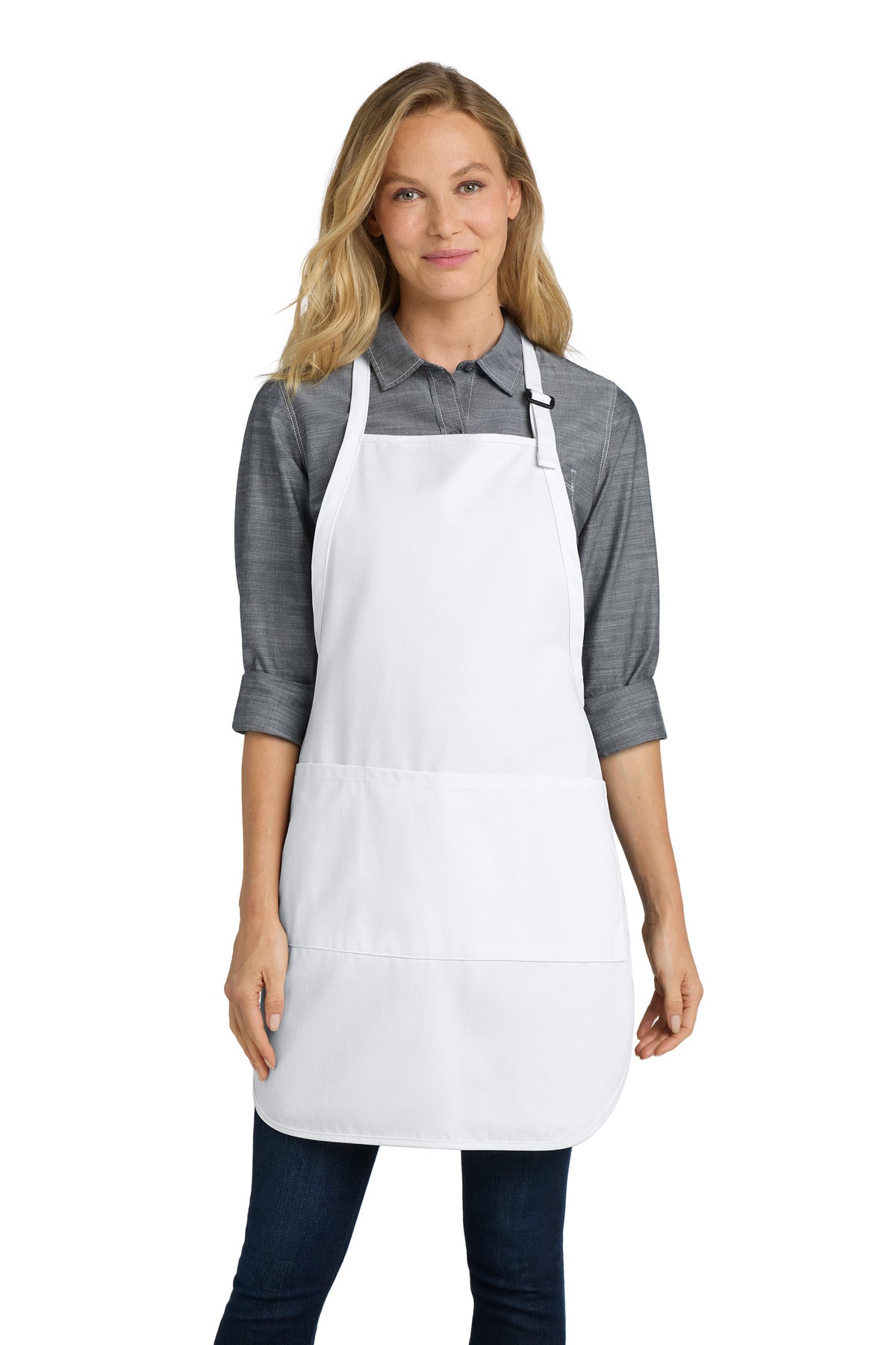Port Authority® Easy Care Full-Length Apron with Stain Release. A703