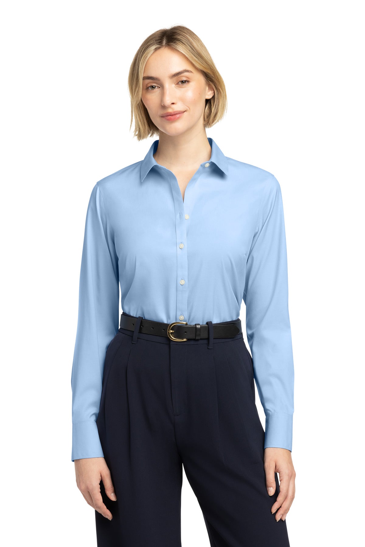 Brooks Brothers® Women's Wrinkle-Free Stretch Pinpoint Shirt BB18001