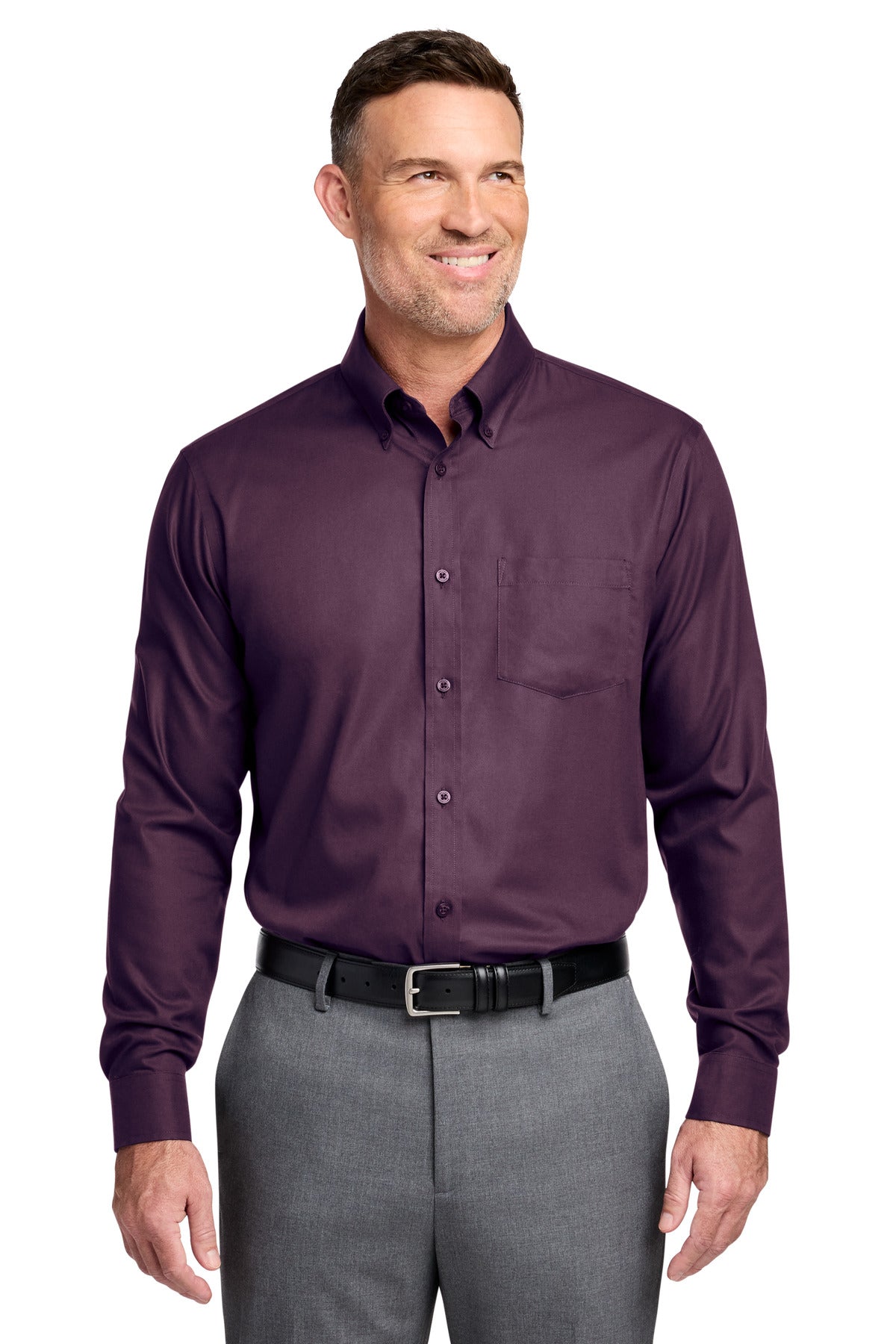 Brooks Brothers® Wrinkle-Free Stretch Nailhead Shirt BB18002