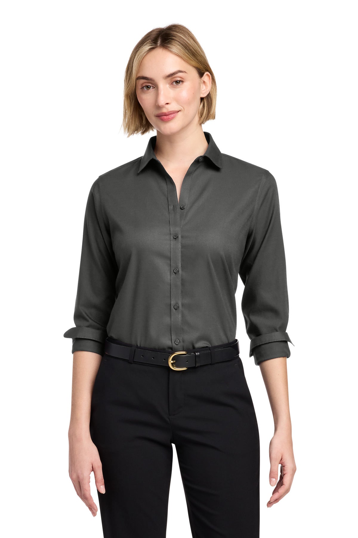 Brooks Brothers® Women's Wrinkle-Free Stretch Nailhead Shirt BB18003