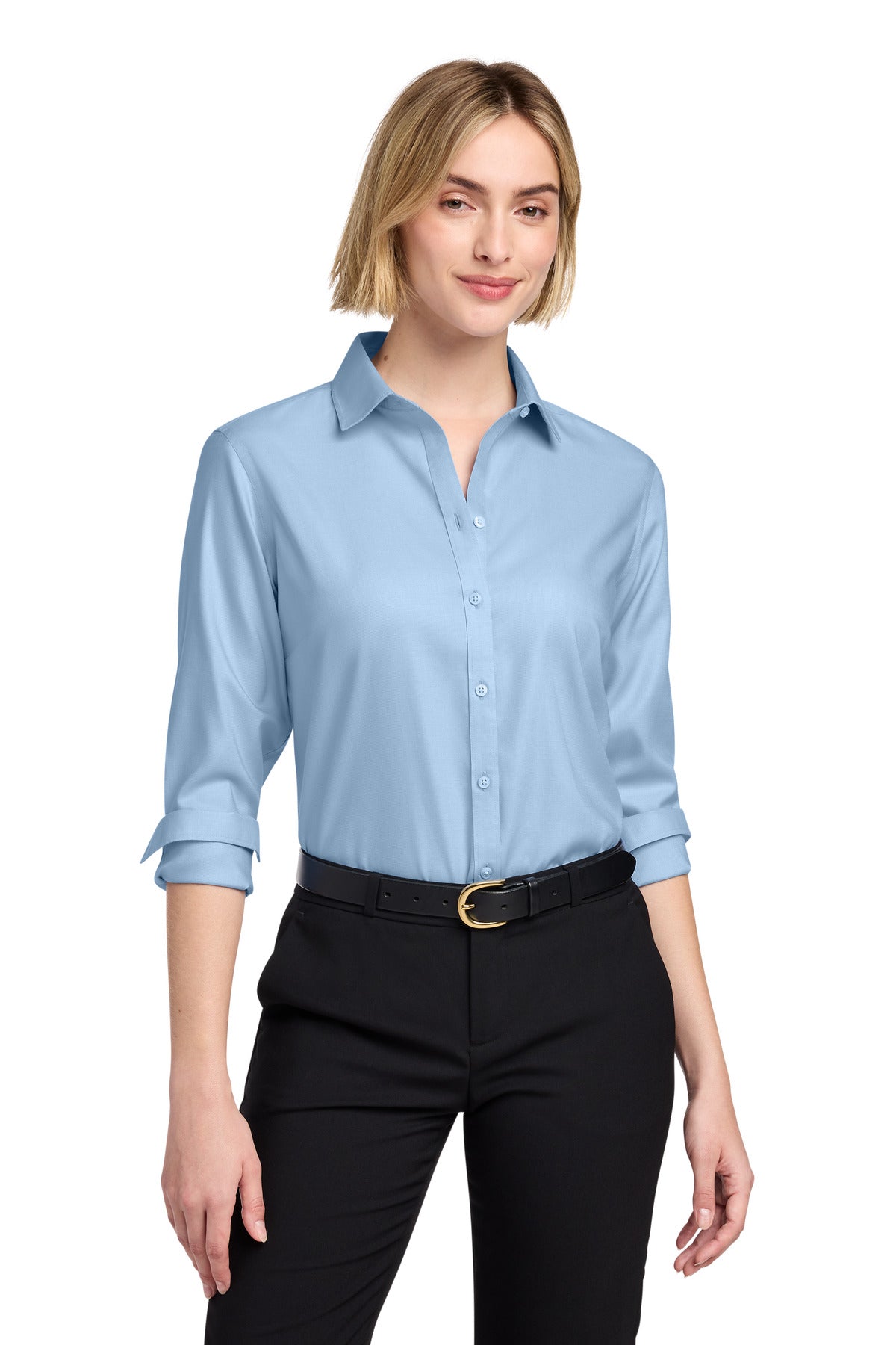 Brooks Brothers® Women's Wrinkle-Free Stretch Nailhead Shirt BB18003