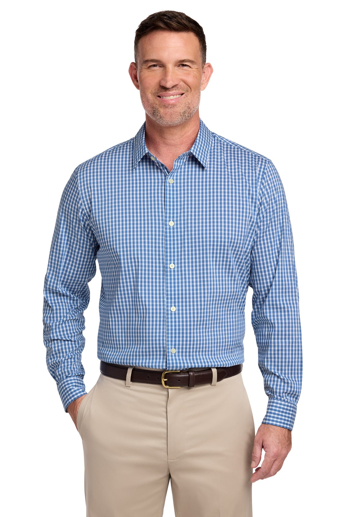 Brooks Brothers® Tech Stretch Patterned Shirt BB18006