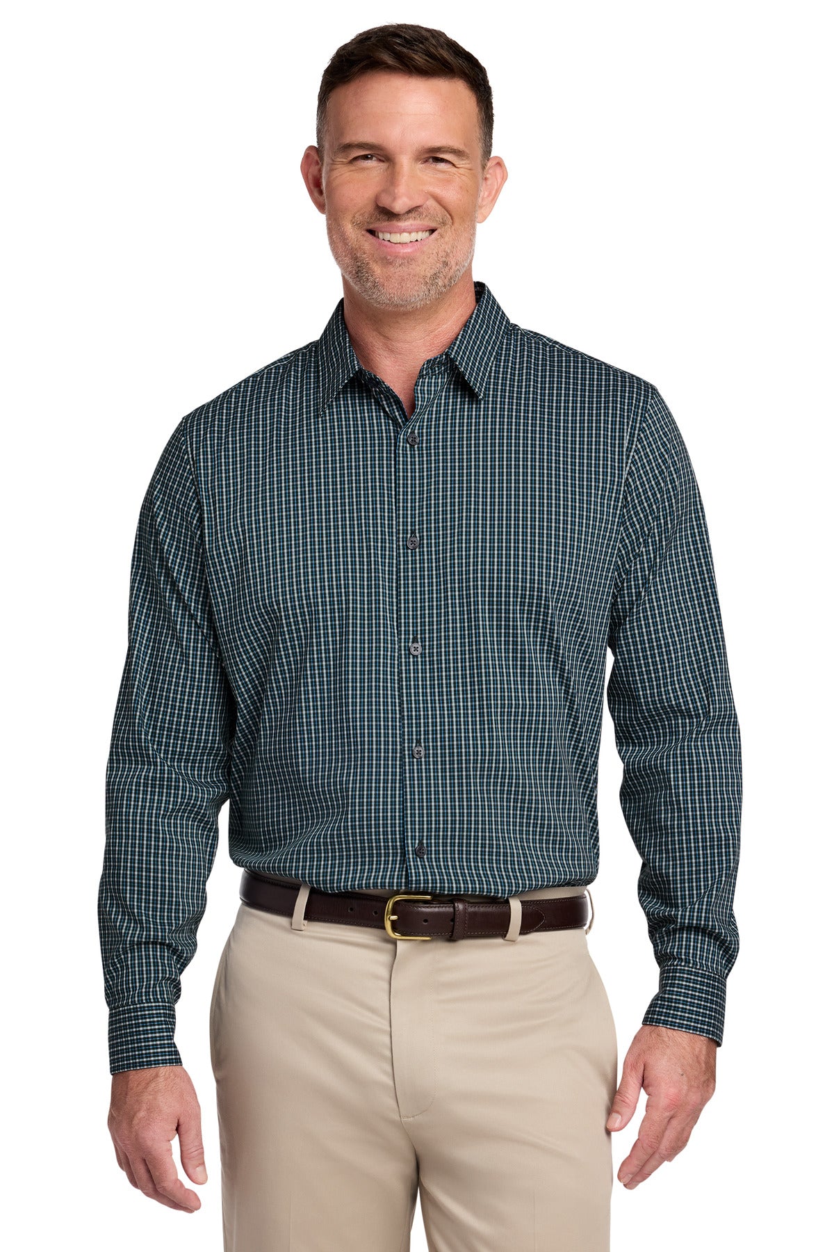 Brooks Brothers® Tech Stretch Patterned Shirt BB18006