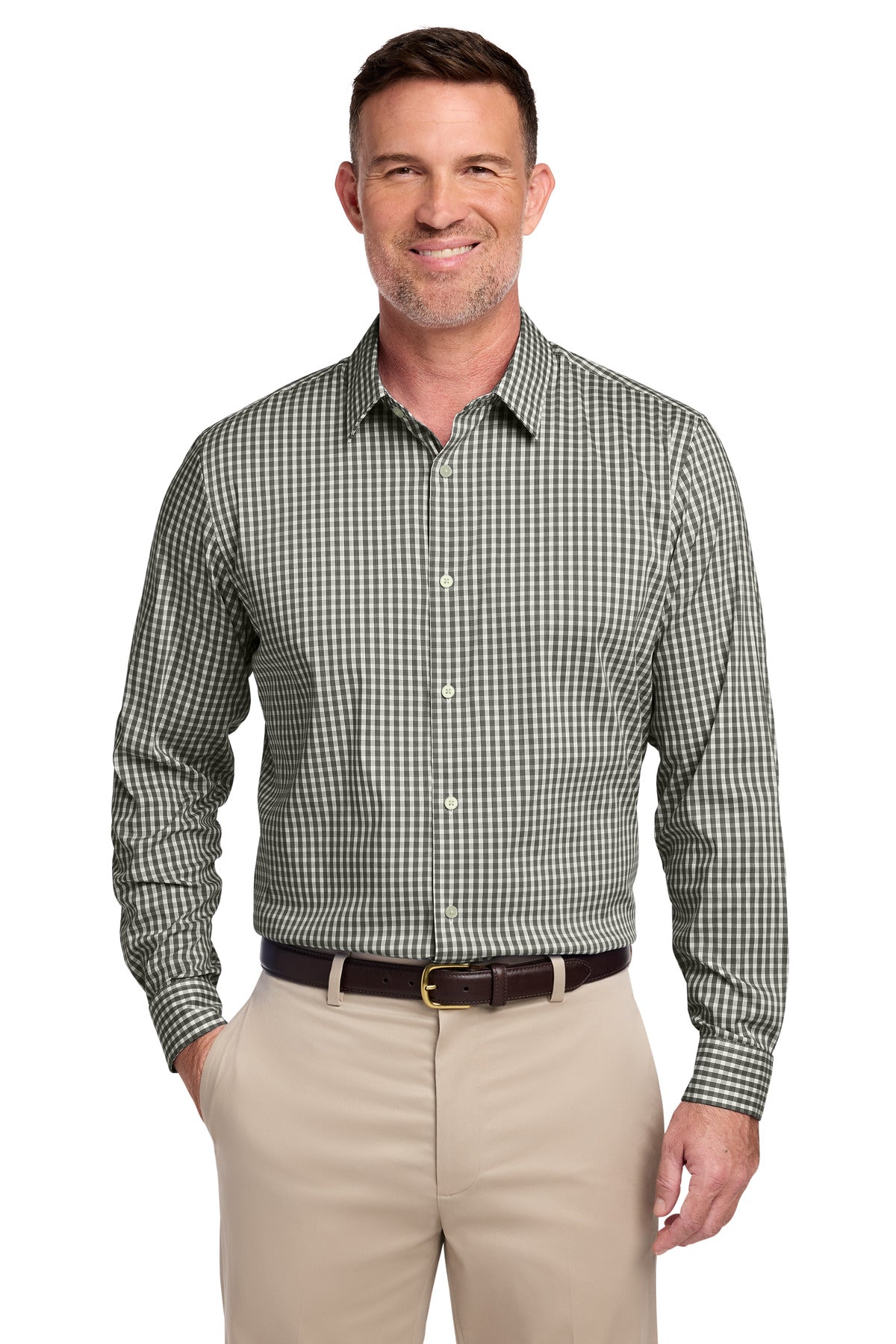 Brooks Brothers® Tech Stretch Patterned Shirt BB18006