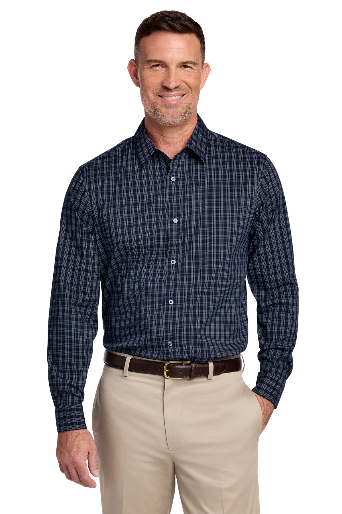 Brooks Brothers® Tech Stretch Patterned Shirt BB18006