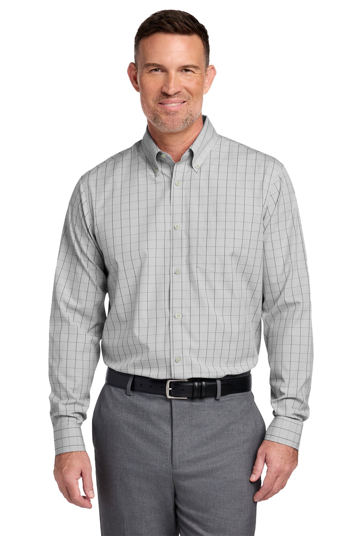 Brooks Brothers® Wrinkle-Free Stretch Patterned Shirt BB18008