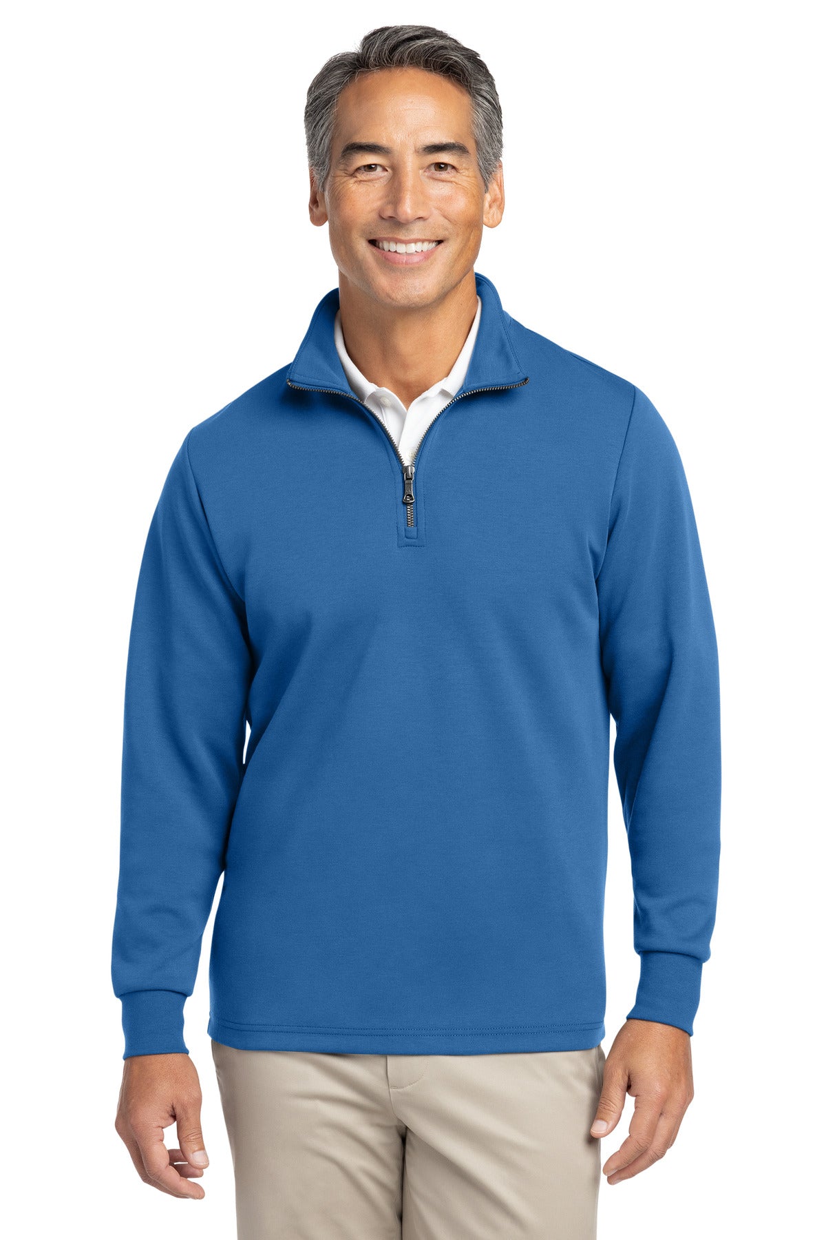 Brooks Brothers® Double-Knit 1/4-Zip BB18206