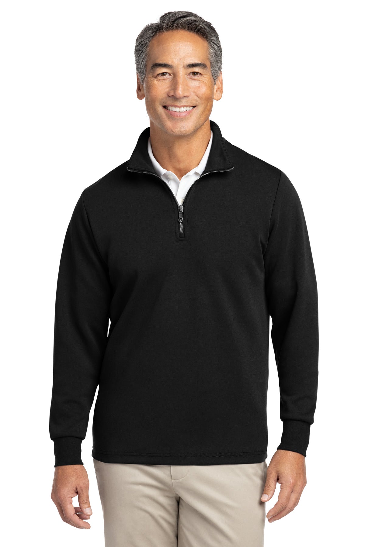 Brooks Brothers® Double-Knit 1/4-Zip BB18206