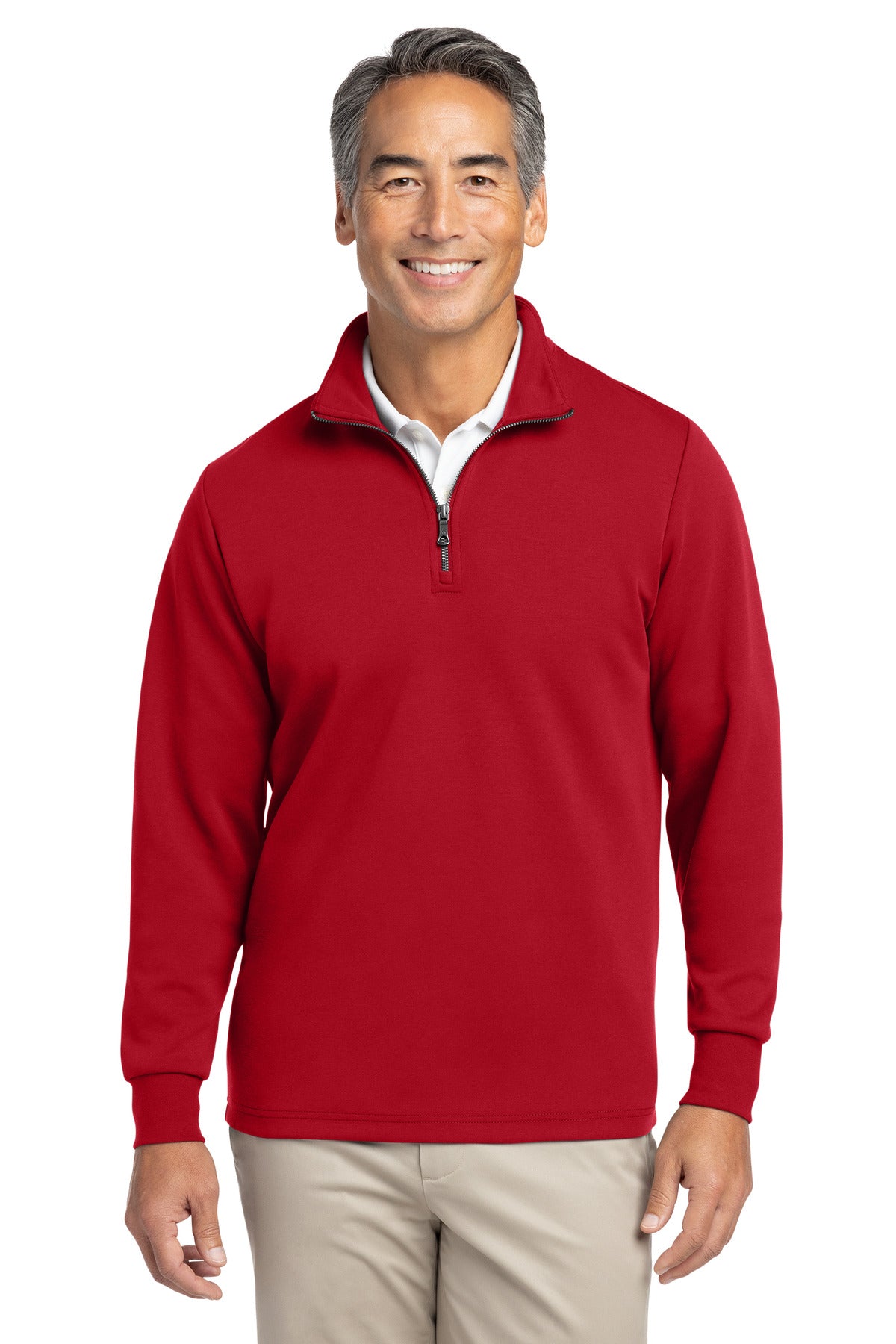 Brooks Brothers® Double-Knit 1/4-Zip BB18206
