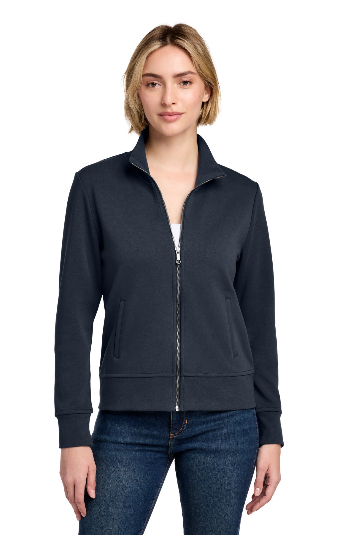 Brooks Brothers® Women's Double-Knit Full-Zip BB18211