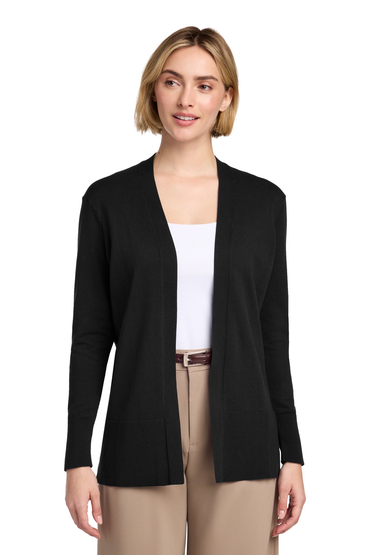 Brooks Brothers® Women's Cotton Stretch Long Cardigan Sweater BB18403