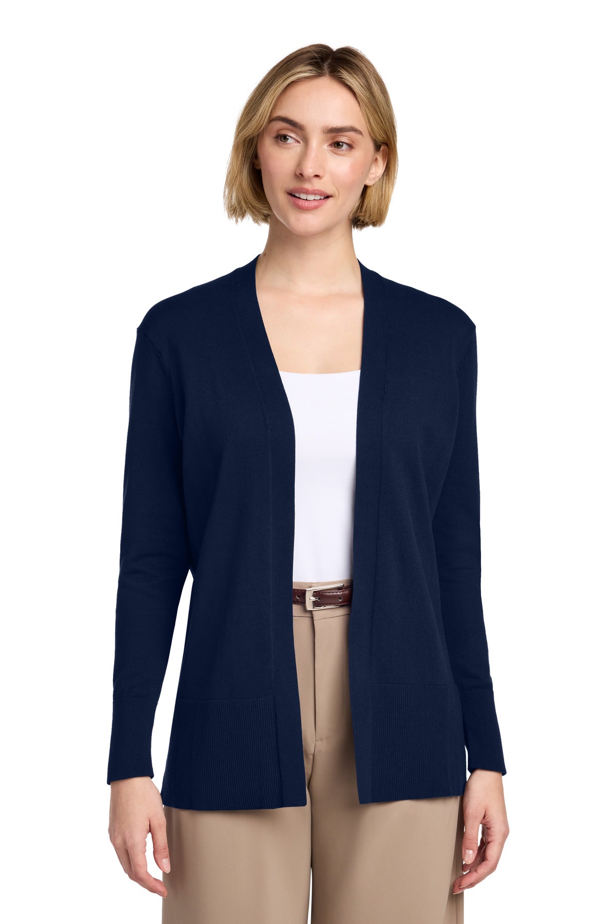 Brooks Brothers® Women's Cotton Stretch Long Cardigan Sweater BB18403