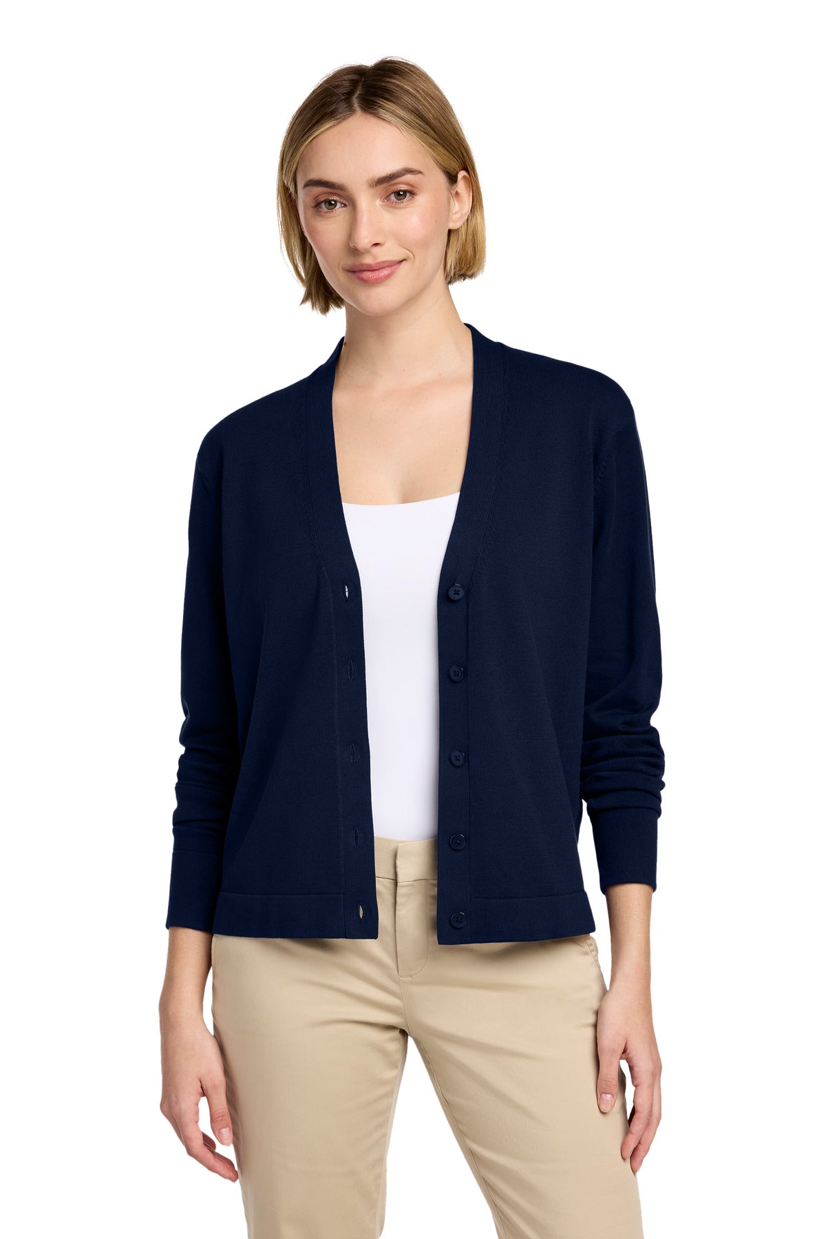 Brooks Brothers® Women's Cotton Stretch Cardigan Sweater BB18405
