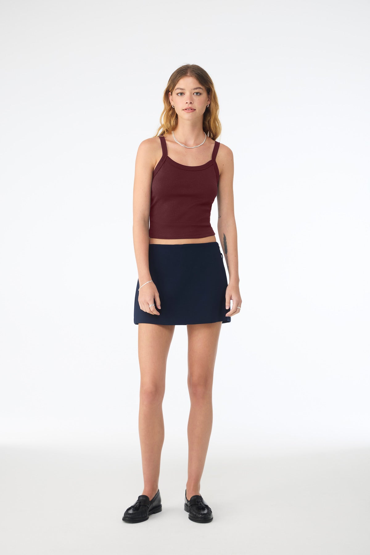 BELLA+CANVAS® Women's Micro Rib Spaghetti Strap Tank BC1012