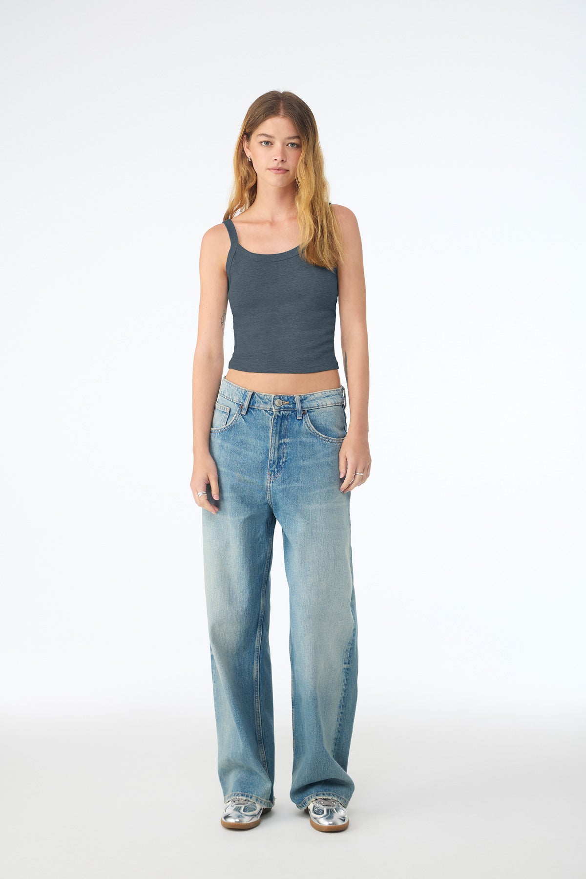 BELLA+CANVAS® Women's Micro Rib Spaghetti Strap Tank BC1012
