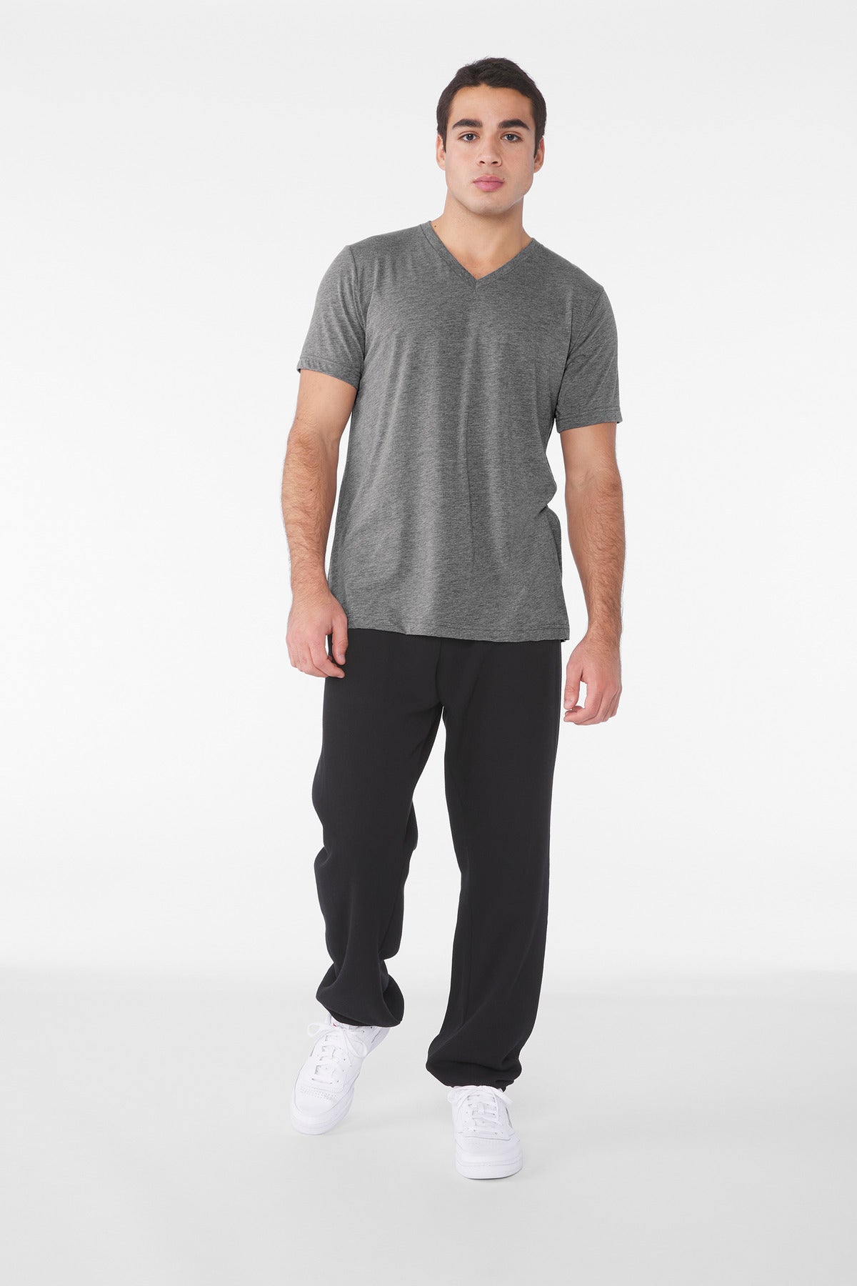 BELLA+CANVAS® Unisex Triblend Short Sleeve V-Neck Tee. BC3415