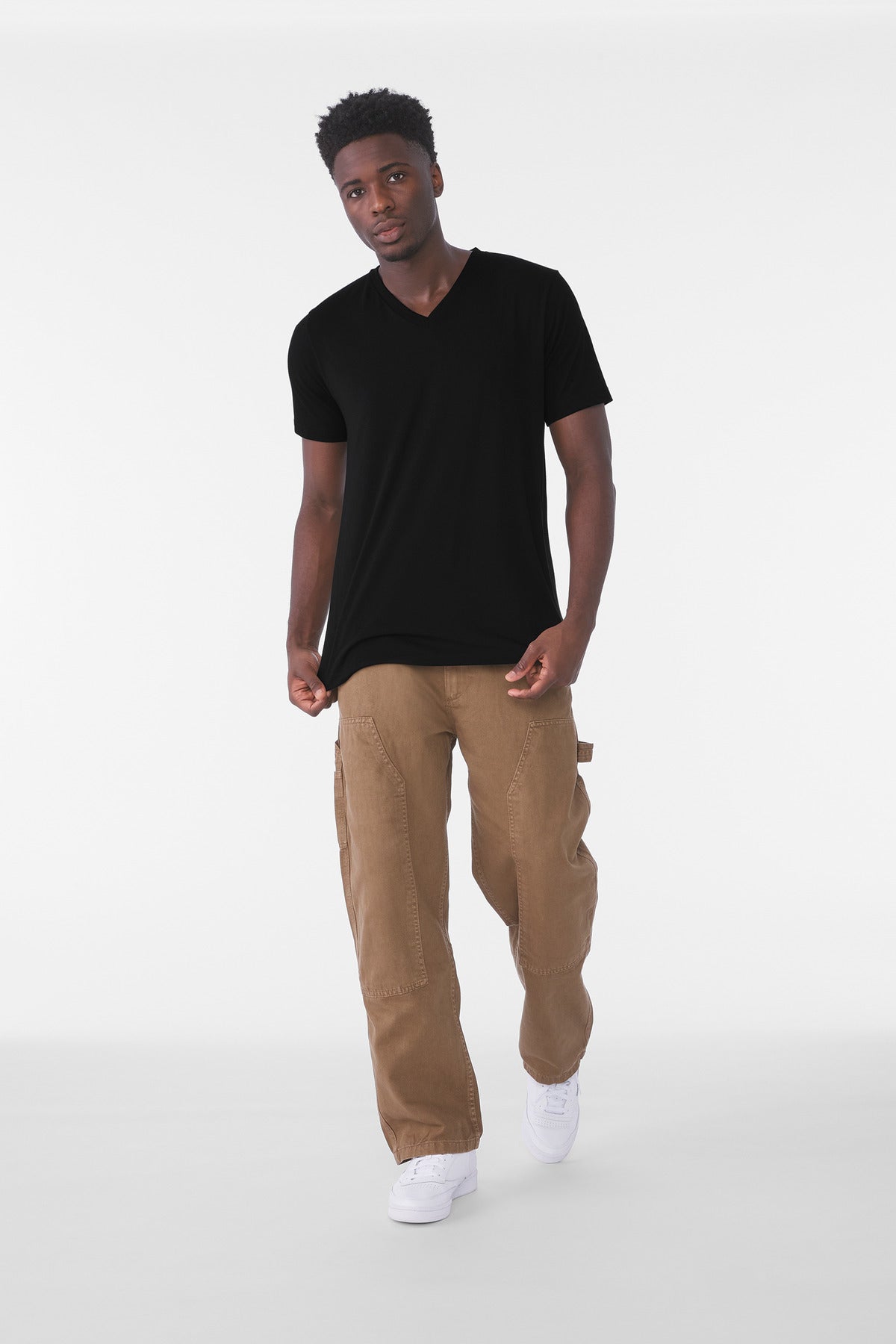 BELLA+CANVAS® Unisex Triblend Short Sleeve V-Neck Tee. BC3415