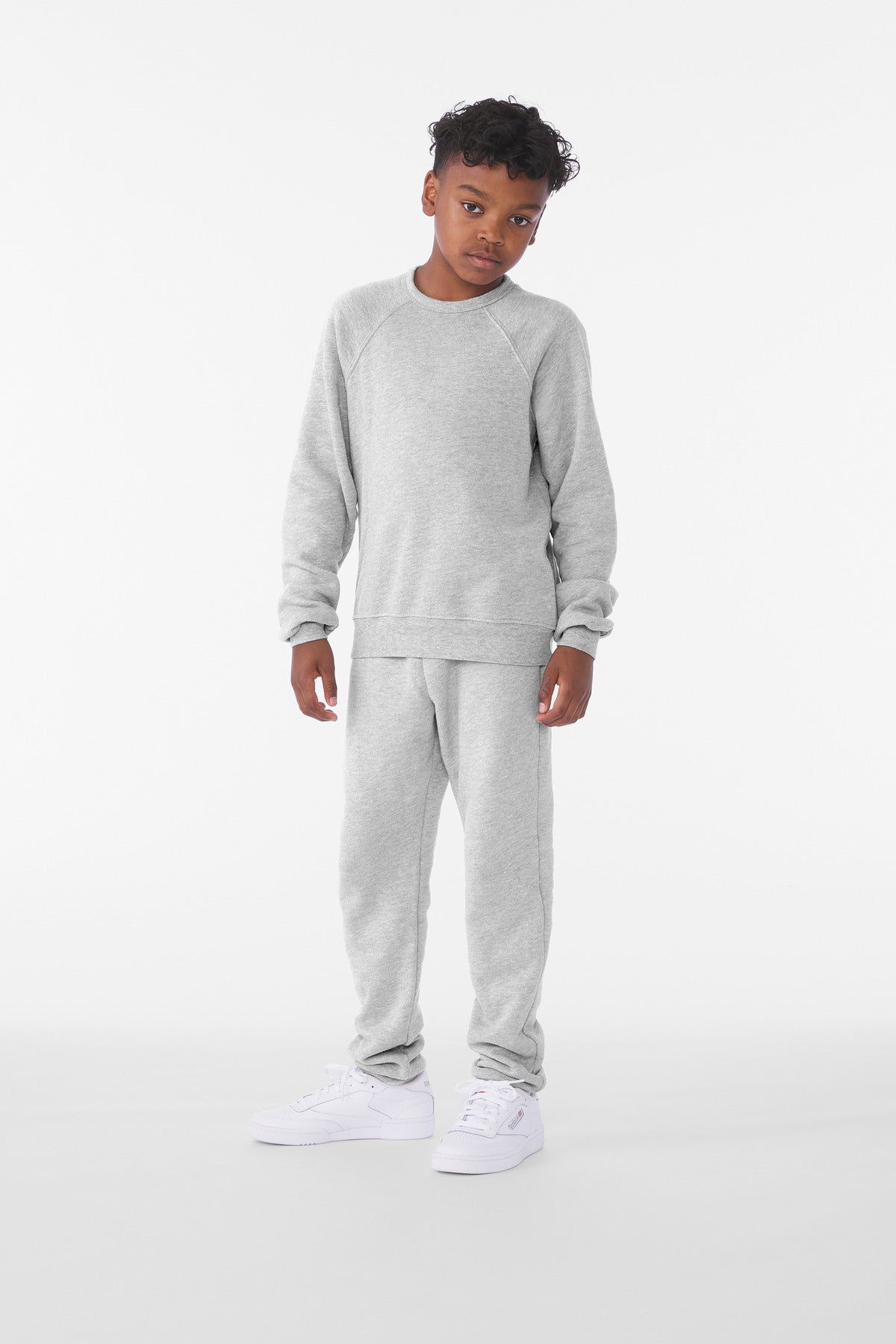 BELLA+CANVAS® Youth Sponge Fleece Raglan Sweatshirt BC3901Y