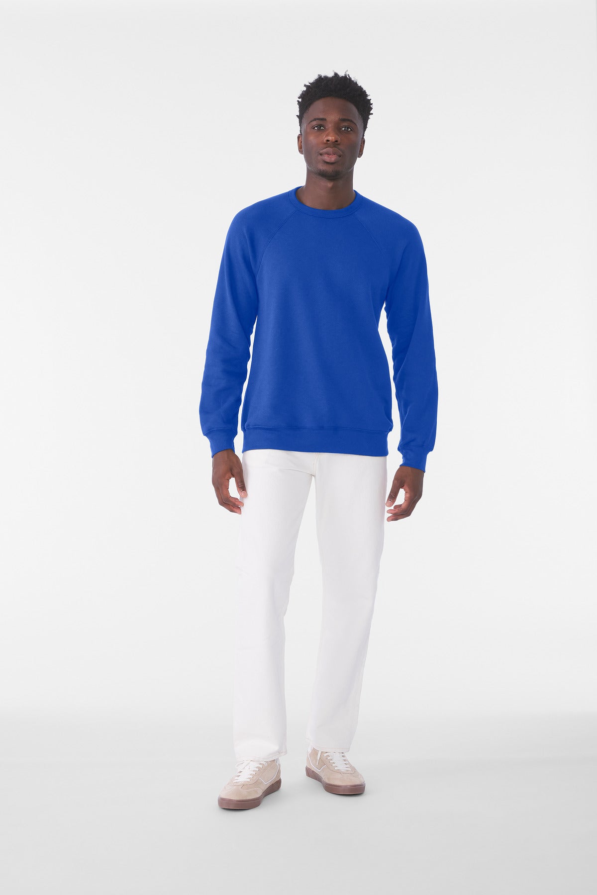 BELLA+CANVAS ® Unisex Sponge Fleece Raglan Sweatshirt. BC3901