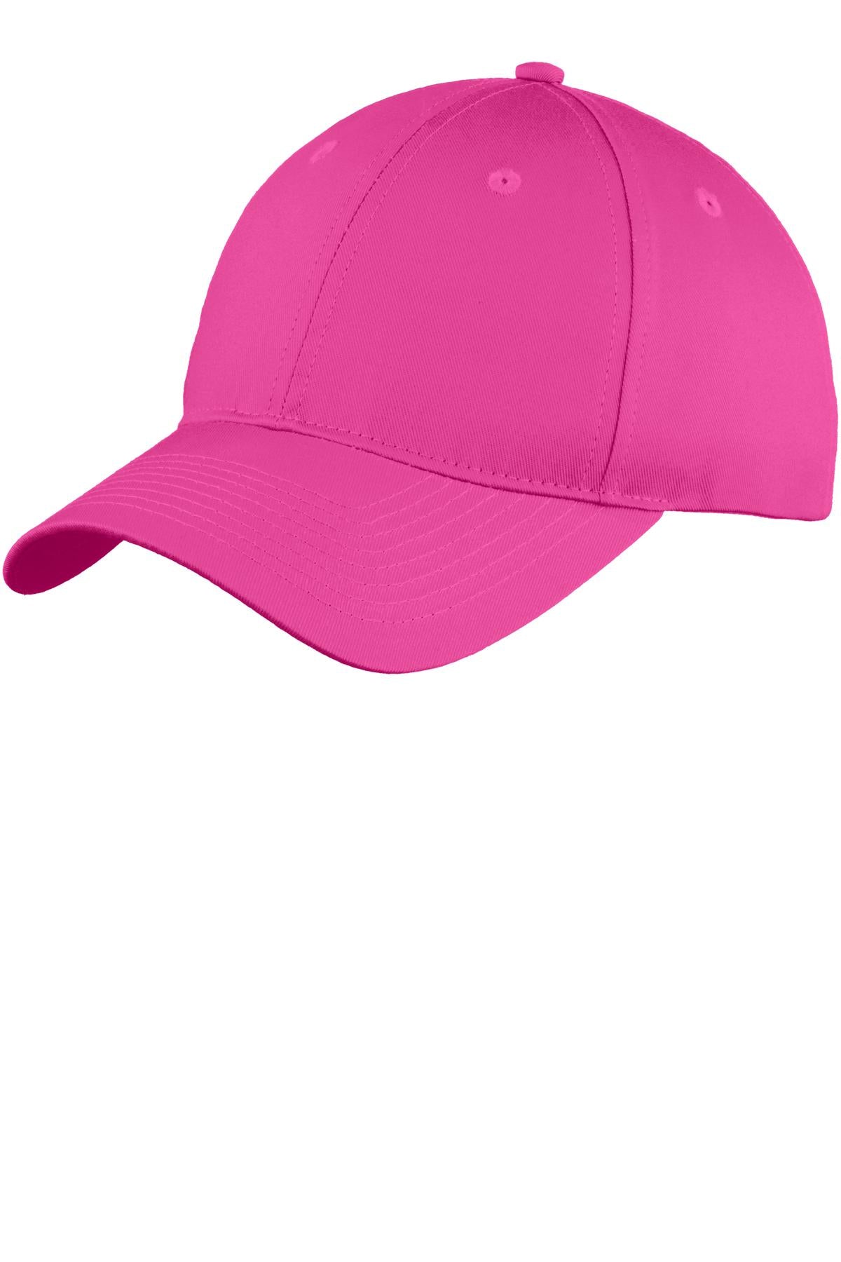 Port Authority® Six-Panel Unstructured Twill Cap. C914