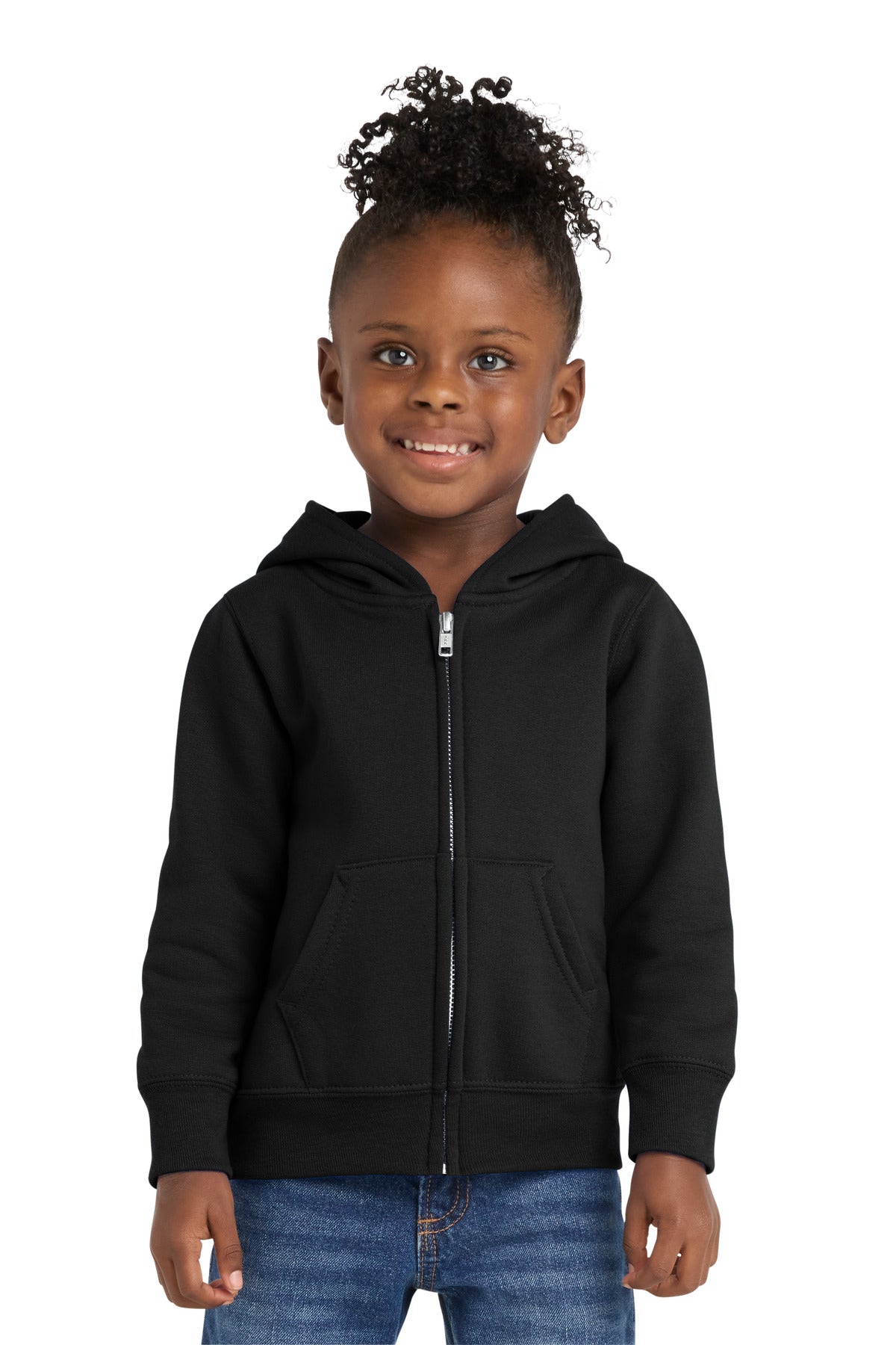 Port & Co® Toddler Core Fleece Full-Zip Hooded Sweatshirt. CAR78TZH