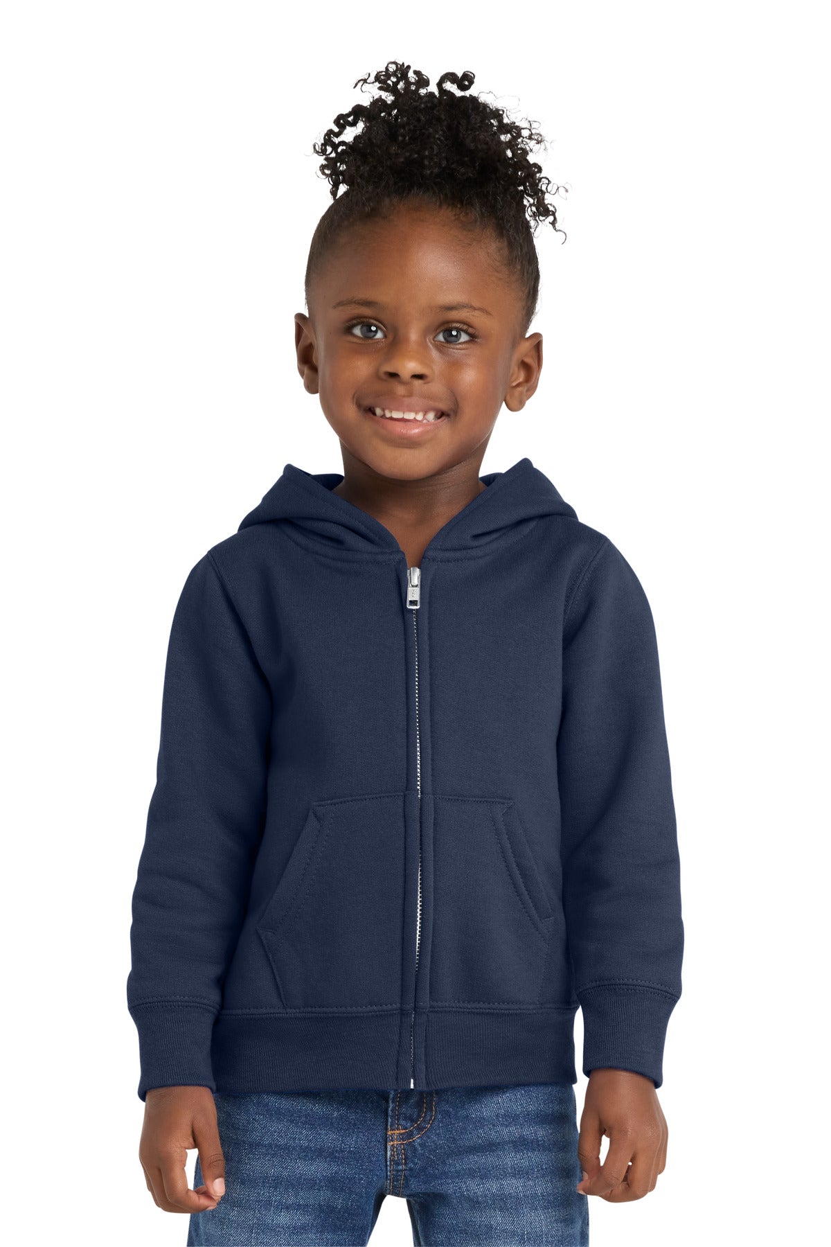 Port & Co® Toddler Core Fleece Full-Zip Hooded Sweatshirt. CAR78TZH
