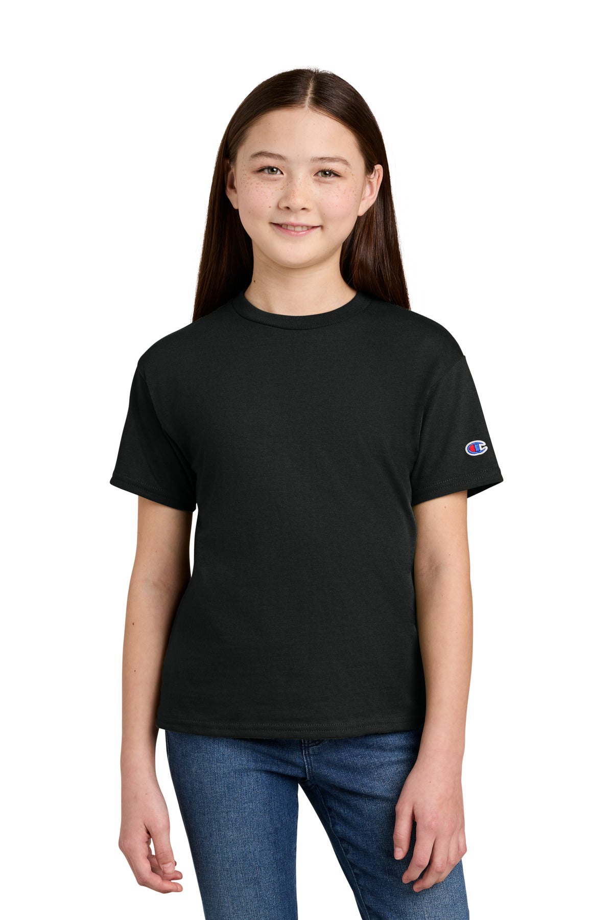 Champion® Youth Jersey Short Sleeve Tee CH1081
