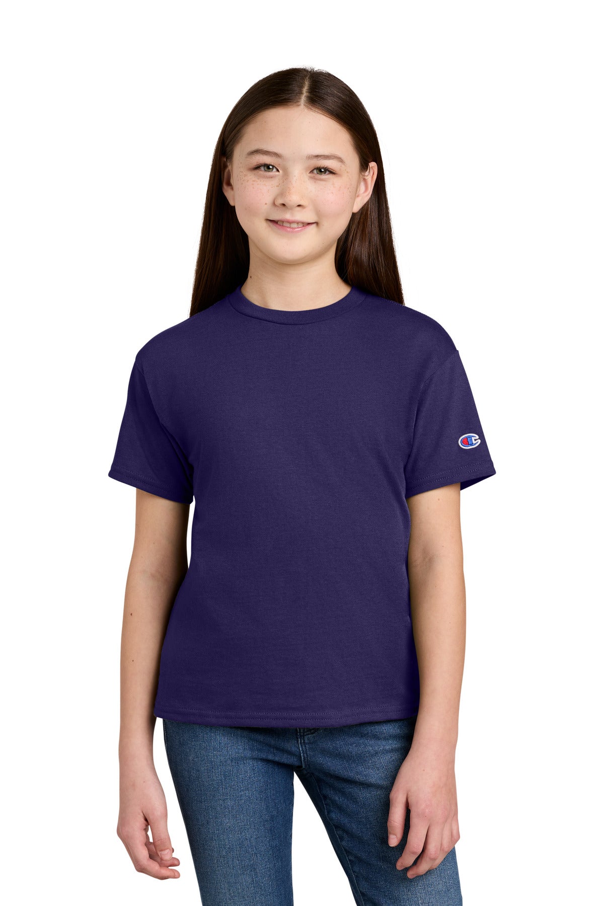 Champion® Youth Jersey Short Sleeve Tee CH1081