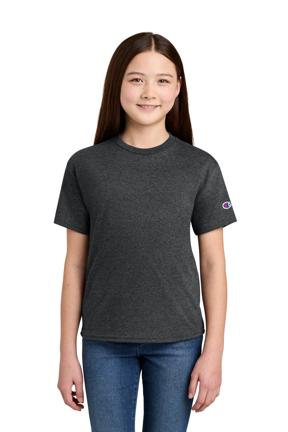 Champion® Youth Jersey Short Sleeve Tee CH1081