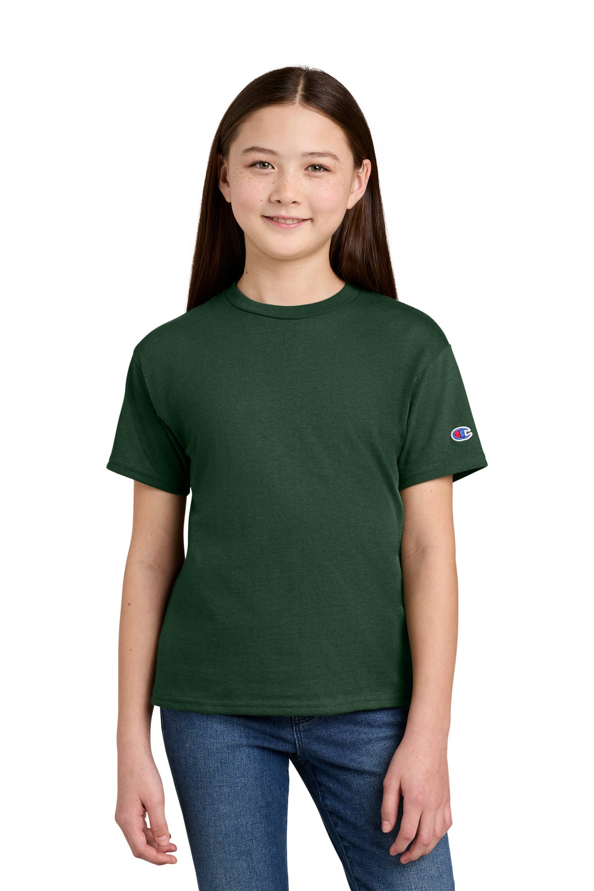Champion® Youth Jersey Short Sleeve Tee CH1081