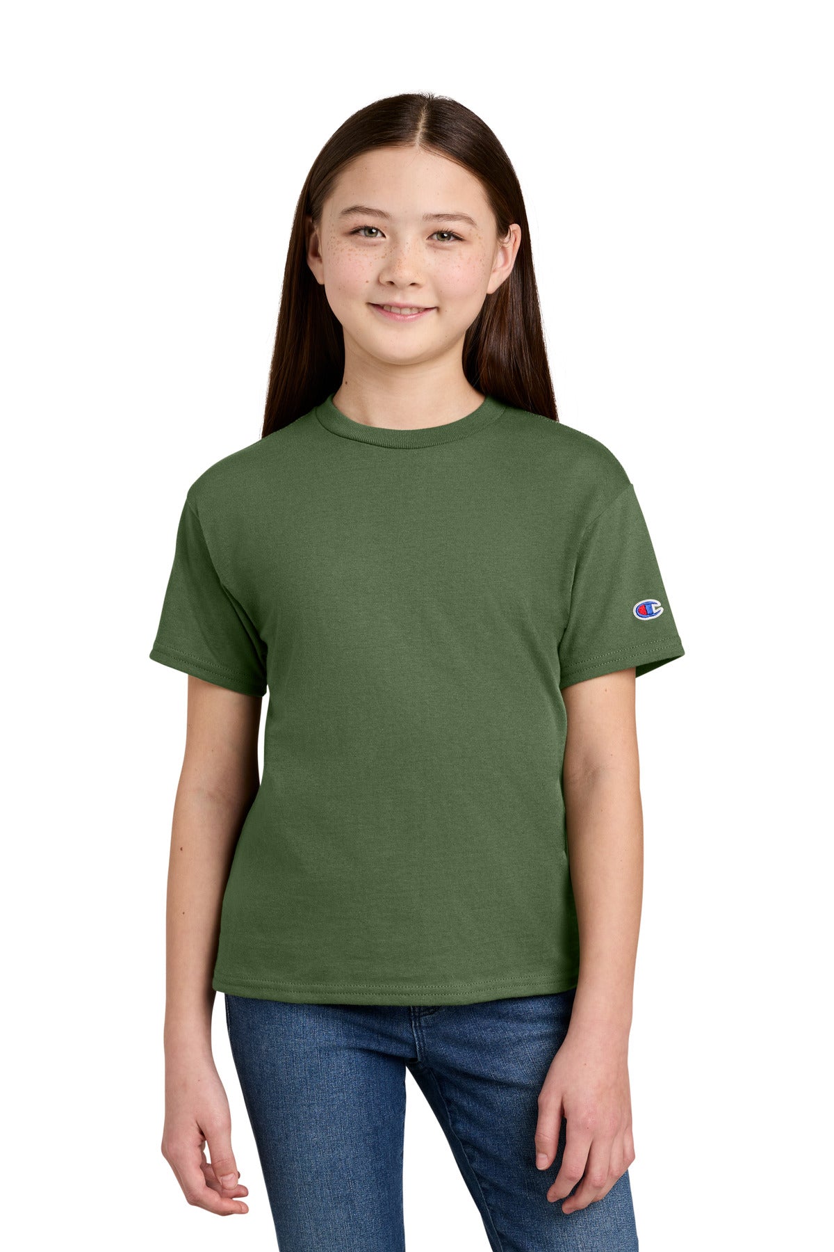 Champion® Youth Jersey Short Sleeve Tee CH1081