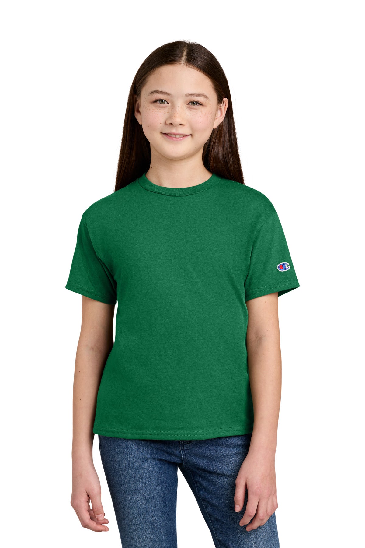 Champion® Youth Jersey Short Sleeve Tee CH1081