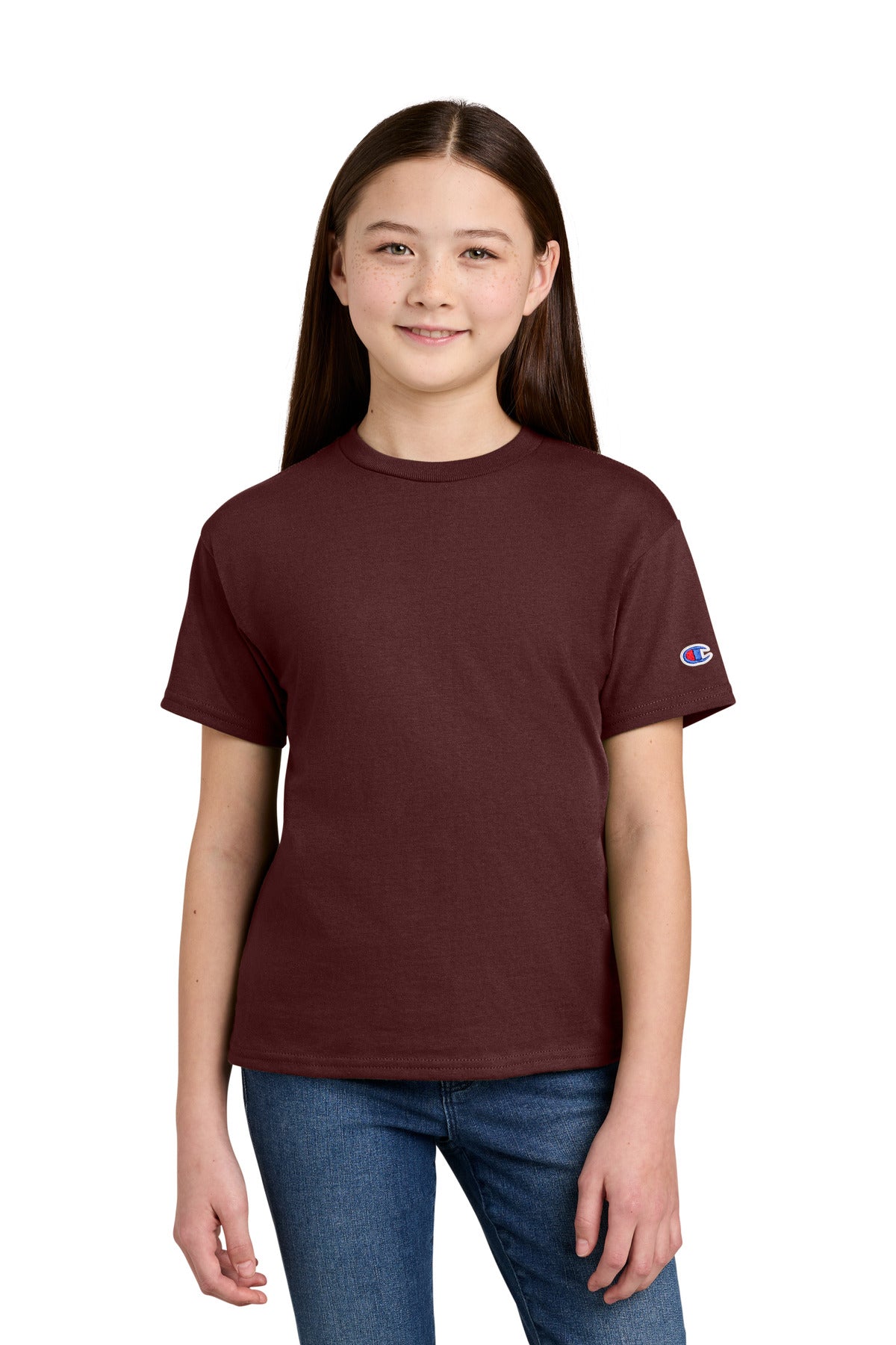 Champion® Youth Jersey Short Sleeve Tee CH1081