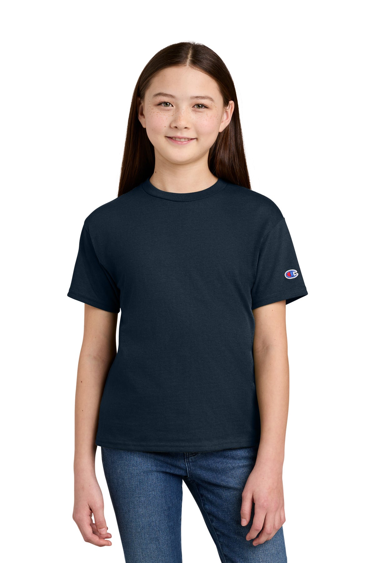 Champion® Youth Jersey Short Sleeve Tee CH1081