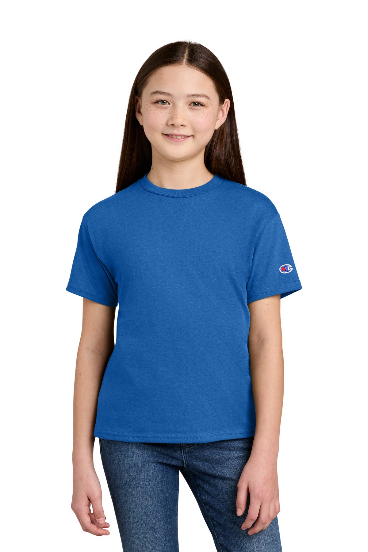Champion® Youth Jersey Short Sleeve Tee CH1081