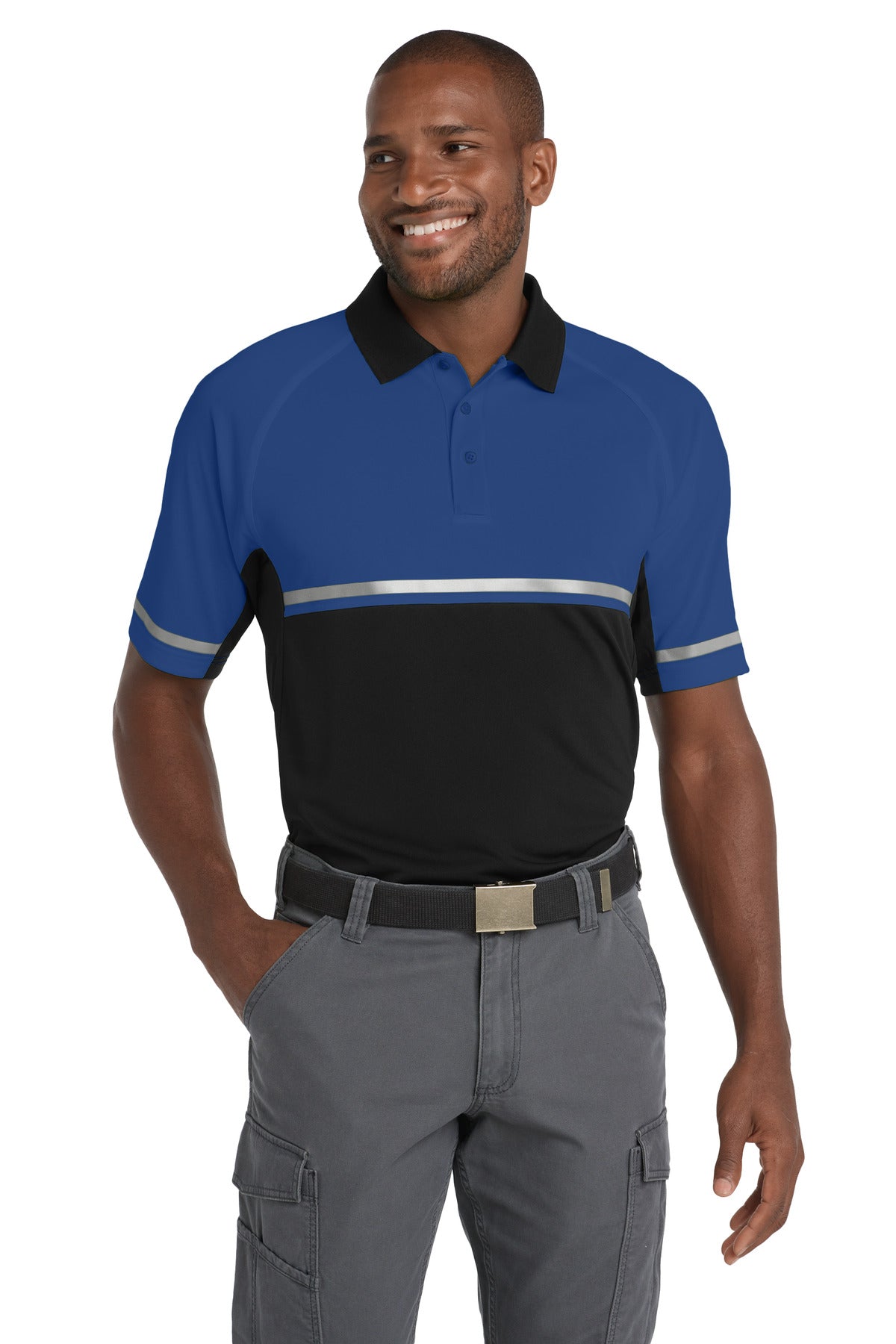 CornerStone ® Select Lightweight Snag-Proof Enhanced Visibility Polo CS423