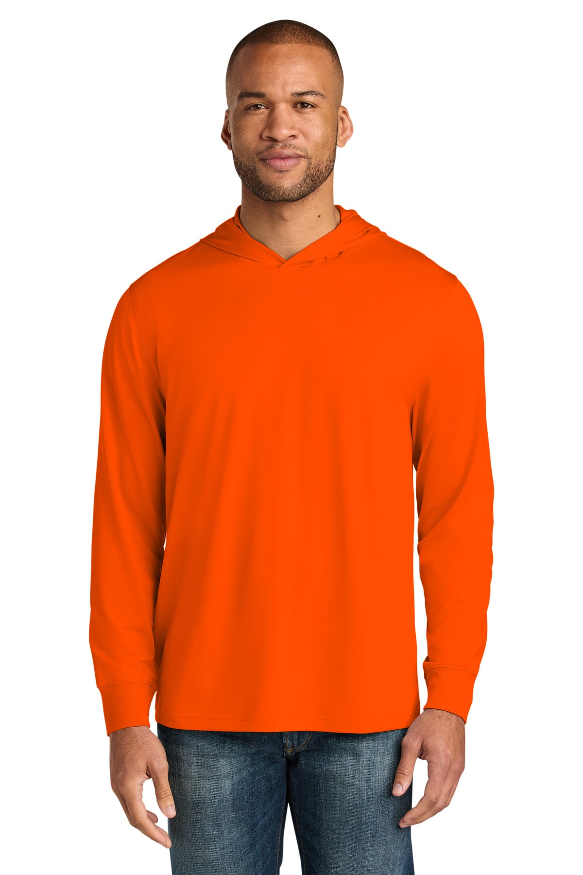CornerStone® Workwear Pro Long Sleeve Hooded Tee CS440LSH