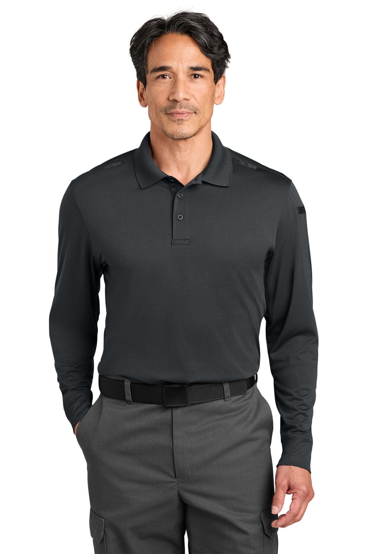 CornerStone® Workwear Pro Tactical Long Sleeve Polo CS452LS