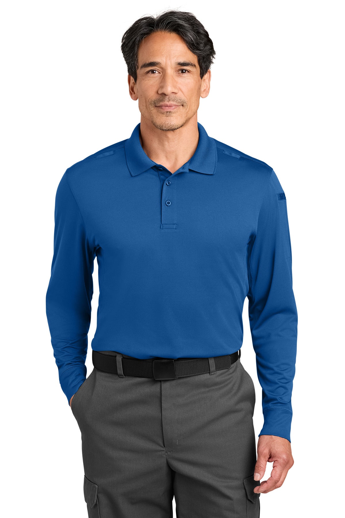 CornerStone® Workwear Pro Tactical Long Sleeve Polo CS452LS