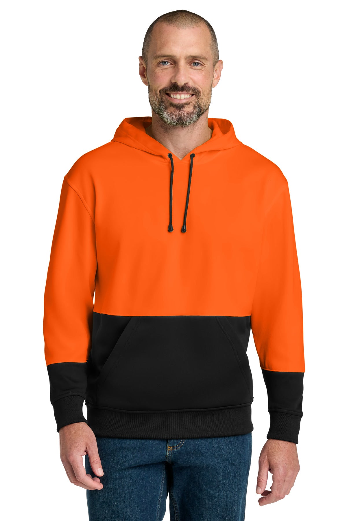 CornerStone® Enhanced Visibility Fleece Pullover Hoodie CSF01