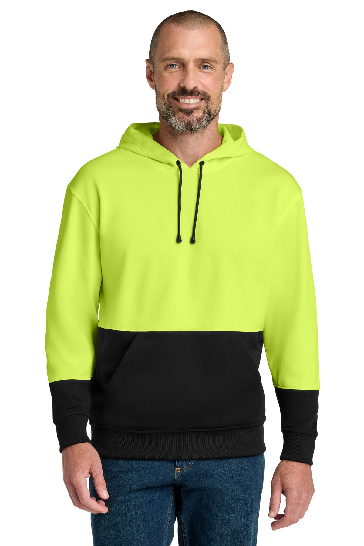CornerStone® Enhanced Visibility Fleece Pullover Hoodie CSF01